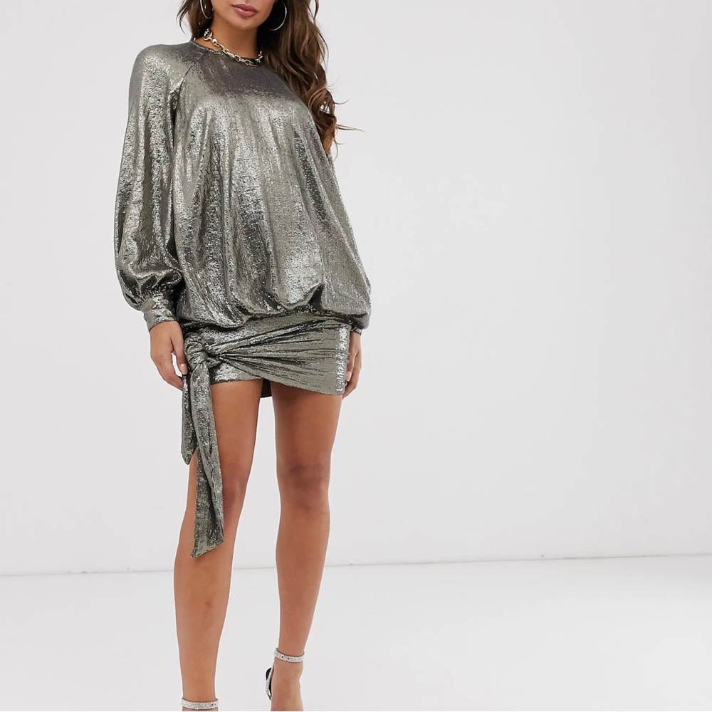 Sequin mini dress